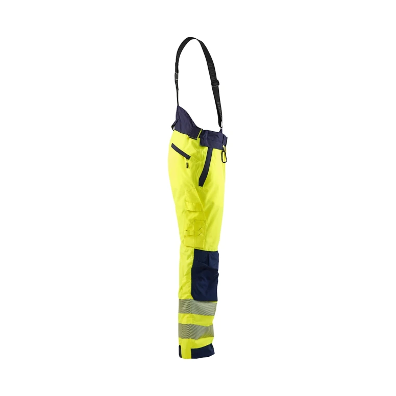 Latzhose Arbeitshose mit hoher Sichtbarkeit mehreren Taschen wasserdicht von Blaklader High Vis Winter 187519773389M