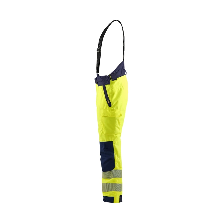 Latzhose Arbeitshose mit hoher Sichtbarkeit mehreren Taschen wasserdicht von Blaklader High Vis Winter 187519773389M
