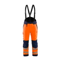 Latzhose Arbeitshose mit hoher Sichtbarkeit mehreren Taschen wasserdicht von Blaklader High Vis Winter 187519773389M