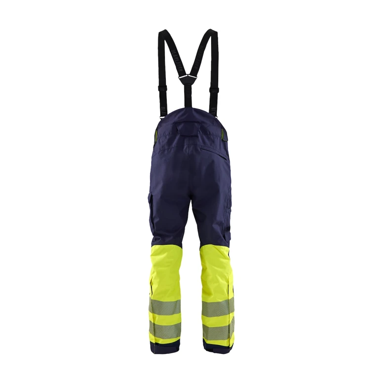 Latzhose Arbeitshose mit hoher Sichtbarkeit mehreren Taschen wasserdicht von Blaklader High Vis 187719778933C50