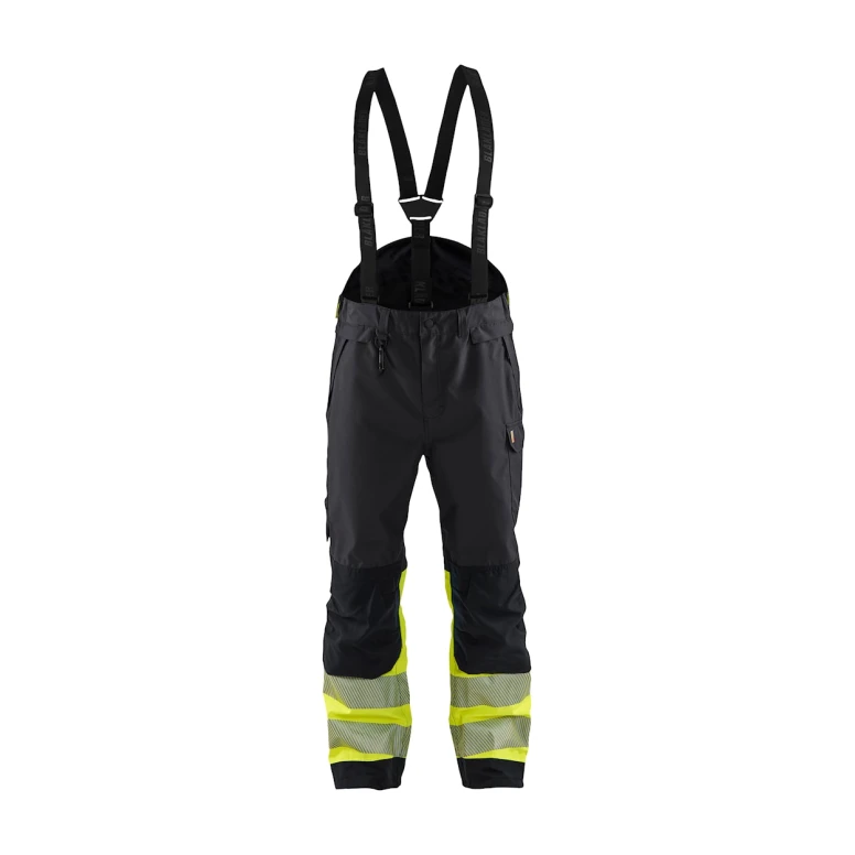 Latzhose Arbeitshose mit hoher Sichtbarkeit mehreren Taschen wasserdicht von Blaklader High Vis 187719778933C50