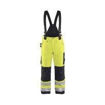 Latzhose Arbeitshose mit hoher Sichtbarkeit mehreren Taschen wasserdicht von Blaklader High Vis Winter 188519773399C50