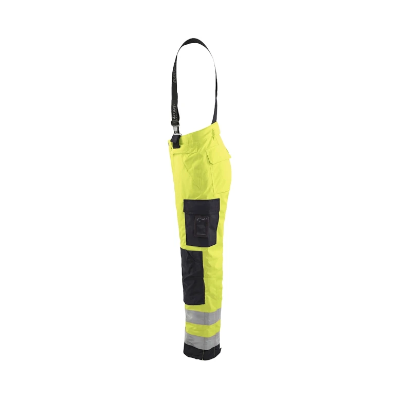 Latzhose Arbeitshose mit hoher Sichtbarkeit mehreren Taschen wasserdicht von Blaklader High Vis Winter 188519773399C50
