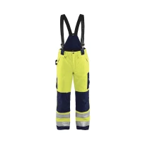 Latzhose Arbeitshose mit hoher Sichtbarkeit mehreren Taschen wasserdicht von Blaklader High Vis Winter 188519773399C50