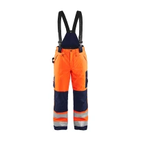 Latzhose Arbeitshose mit hoher Sichtbarkeit mehreren Taschen wasserdicht von Blaklader High Vis Winter 188519773399C50