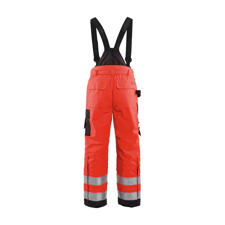 Latzhose Arbeitshose mit hoher Sichtbarkeit mehreren Taschen wasserdicht von Blaklader High Vis Winter 188519775599C50