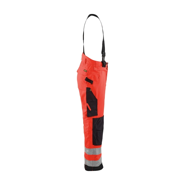 Latzhose Arbeitshose mit hoher Sichtbarkeit mehreren Taschen wasserdicht von Blaklader High Vis Winter 188519775599C50
