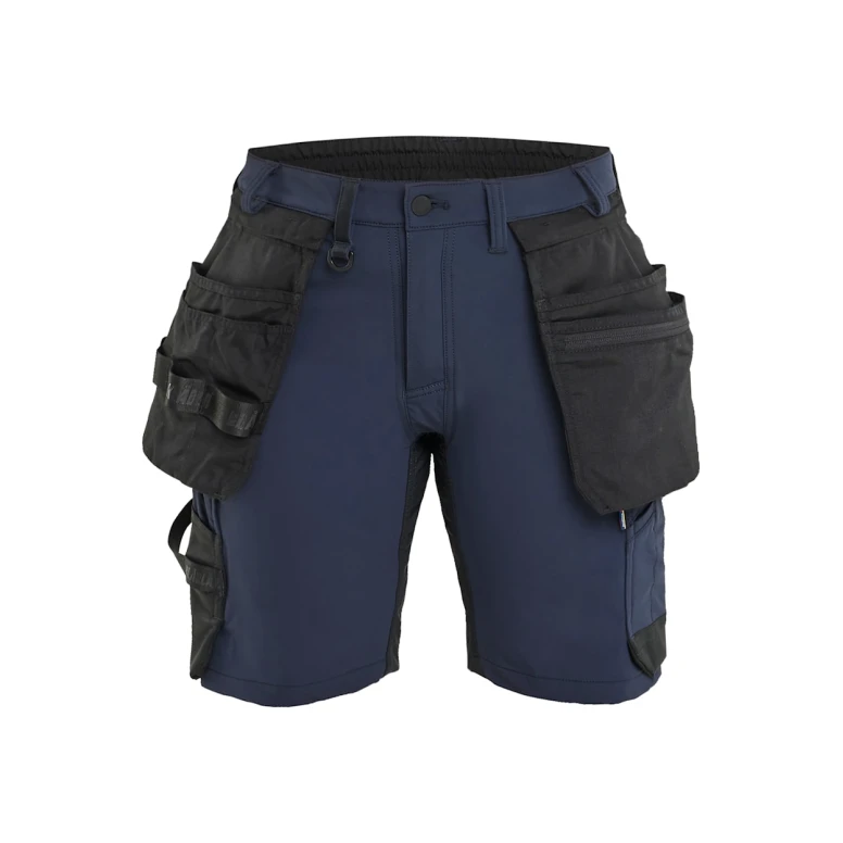 Arbeitsshorts Stretch mit mehreren Taschen Blaklader Handwerker 4-Wege Lady 712416458699C42