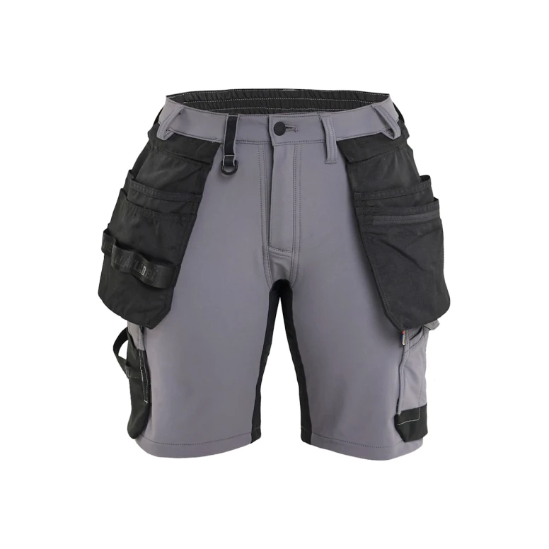 Arbeitsshorts Stretch mit mehreren Taschen Blaklader Handwerker 4-Wege Lady 712416458699C42