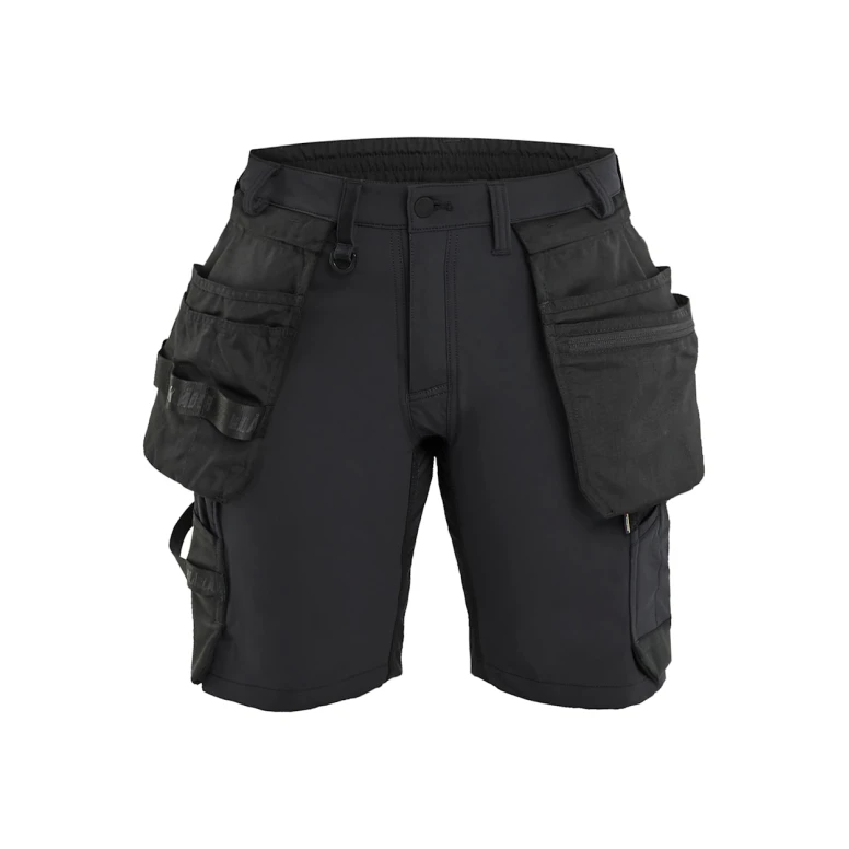 Arbeitsshorts Stretch mit mehreren Taschen Blaklader Handwerker 4-Wege Lady 712416458699C42