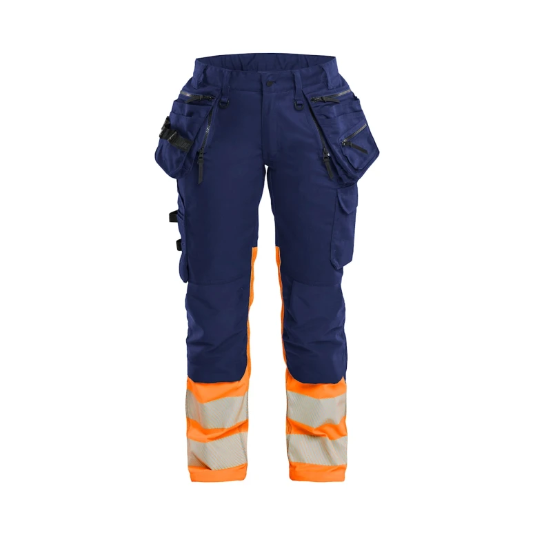 Arbeitshosen Stretch Multitaschen Blaklader Lady für hohe Sichtbarkeit 703011498933C42
