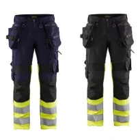 Arbeitshose mit hoher Sichtbarkeit Multitasche Stretch Blaklader High X1900 Stretch 199413308933C50
