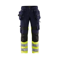 Arbeitshose mit hoher Sichtbarkeit Multitasche Stretch Blaklader High X1900 Stretch 199413308933C50