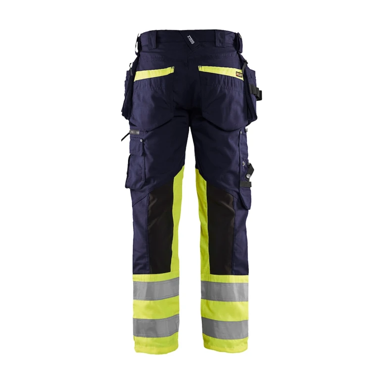Arbeitshose mit hoher Sichtbarkeit Multitasche Stretch Blaklader High X1900 Stretch 199413308933C50