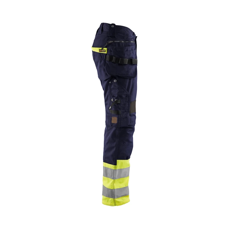 Arbeitshose mit hoher Sichtbarkeit Multitasche Stretch Blaklader High X1900 Stretch 199413308933C50