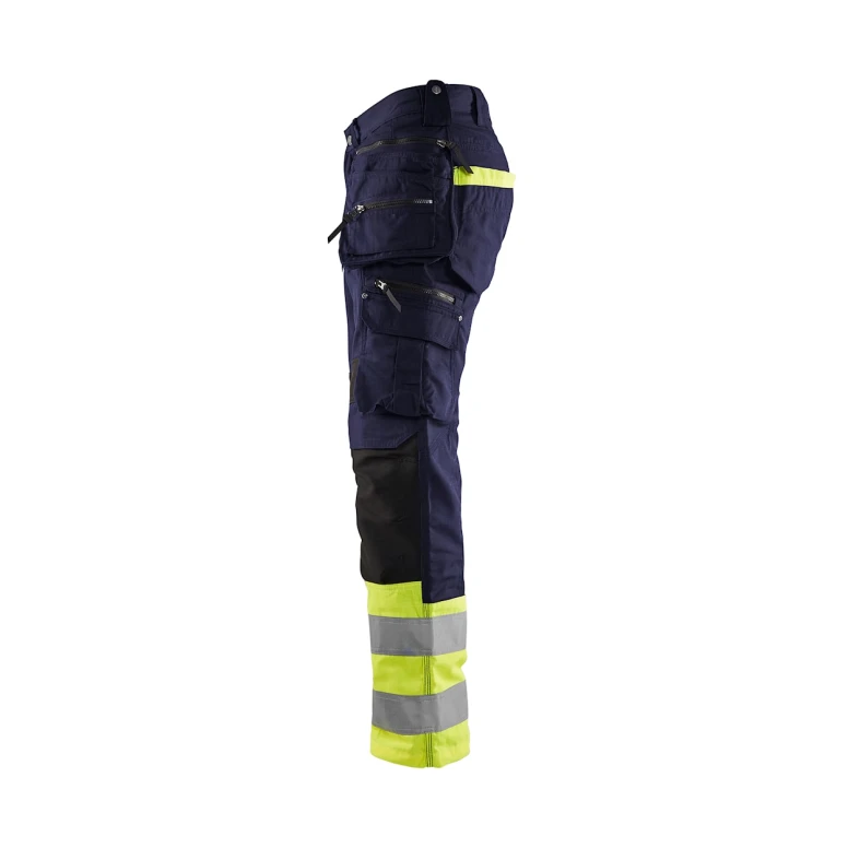 Arbeitshose mit hoher Sichtbarkeit Multitasche Stretch Blaklader High X1900 Stretch 199413308933C50