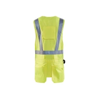 Arbeitsweste Hochsichtbar mit mehreren Taschen Blaklader mit durchgehendem Reißverschluss 302718043300L