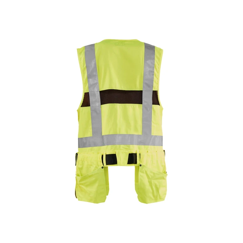 Arbeitsweste Hochsichtbar mit mehreren Taschen Blaklader mit durchgehendem Reißverschluss 302718043300L