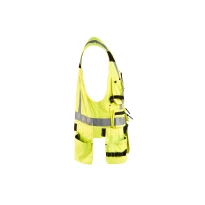 Arbeitsweste Hochsichtbar mit mehreren Taschen Blaklader mit durchgehendem Reißverschluss 302718043300L