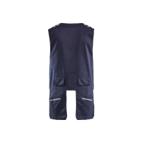 Arbeitsweste Blaklader mit durchgehendem Reißverschluss Multinorm feuerfest antistatisch Stretch 303915128900M 2