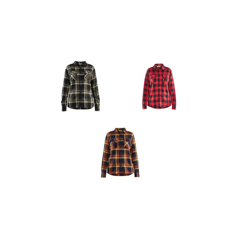 Arbeitshemd Blaklader Flanell Damen 321811684298L