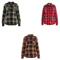 Arbeitshemd Blaklader Flanell Damen 321811684298L