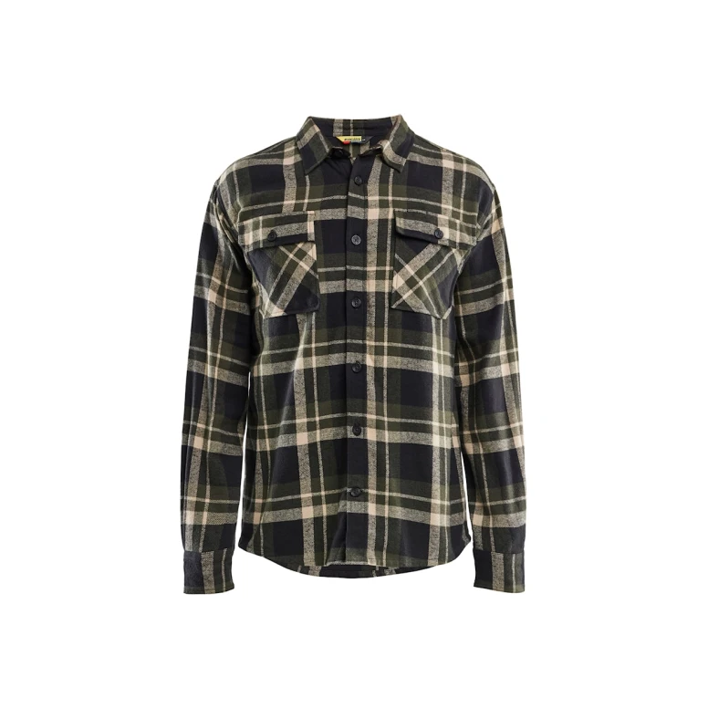 Arbeitshemd Blaklader Flanell 100 % Baumwolle 328811684298L