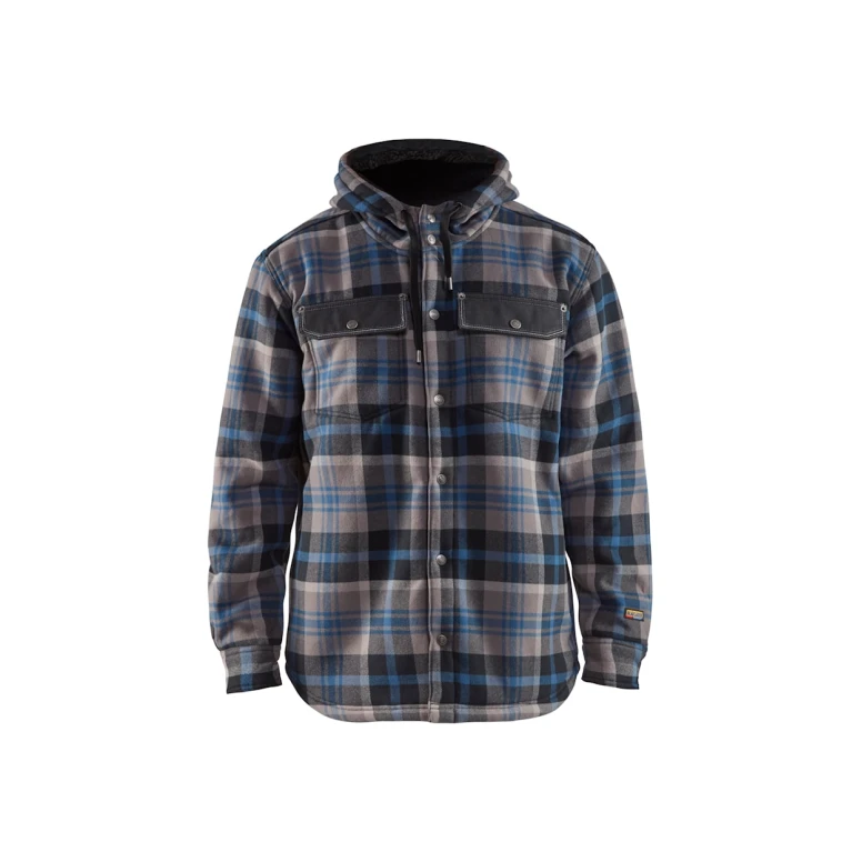 Arbeitshemd Blaklader Flanell 100 % Baumwolle mit Kapuze 329211309994L