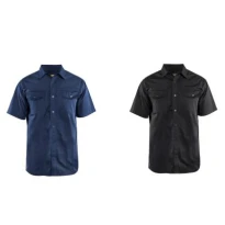 Arbeitshemd Blaklader Twill Kurzarm 329611908900L