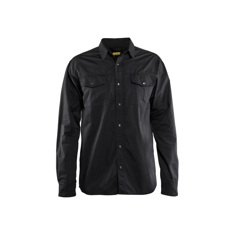 Arbeitshemd Blaklader Twill 100 % Baumwolle Langarm 329711358900L