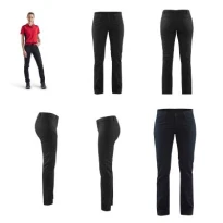Blaklader Damen Chinos Viele Taschen Stretch 2-Wege Arbeitshose 716518309900C50