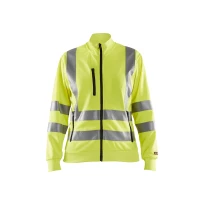 Arbeits-Fleecejacke Blaklader hohe Sichtbarkeit Mehrfachtaschen Vollreißverschluss Damen 330819743300L