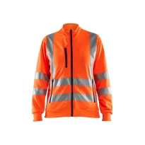 Arbeits-Fleecejacke Blaklader hohe Sichtbarkeit Mehrfachtaschen Vollreißverschluss Damen 330819743300L