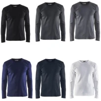 Arbeits-T-Shirt Langarm Blaklader 100% Baumwolle 331410321000L