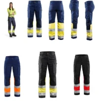 High-Vis Stretch Arbeitshose mit vielen Taschen für Damen 716118119955C50