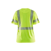 Arbeitsshirt Blaklader hohe Sichtbarkeit UV-Schutz Kurzarm Damen 333610133300L