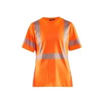 Arbeitsshirt Blaklader hohe Sichtbarkeit UV-Schutz Kurzarm Damen 333610133300L