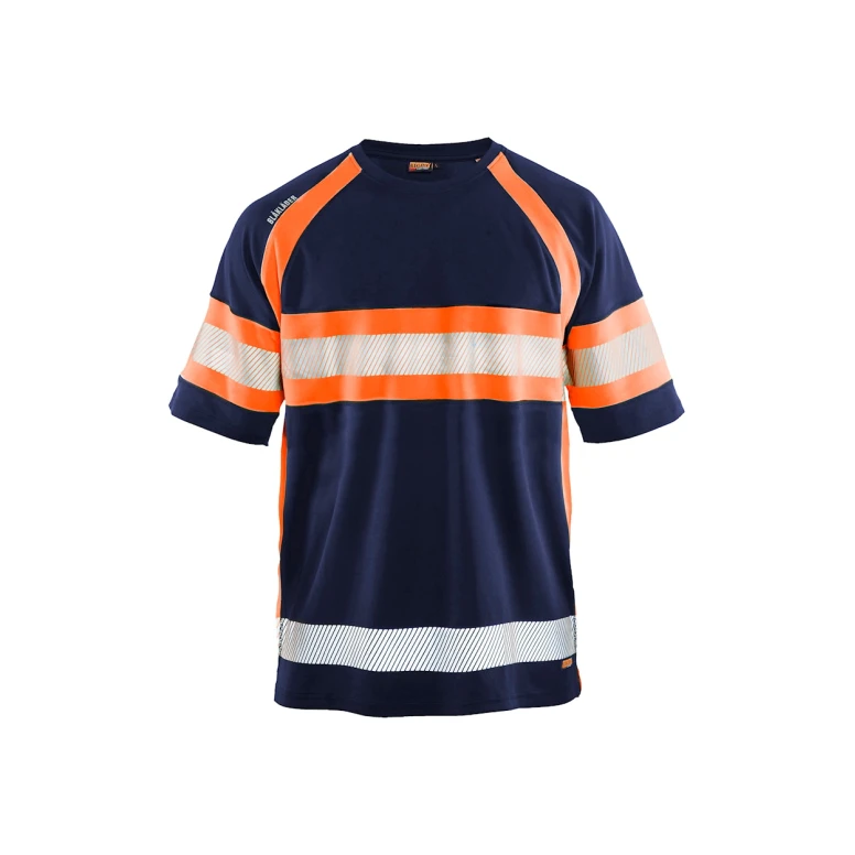 Arbeitsshirt Blaklader hohe Sichtbarkeit UV-Schutz Kurzarm 333710518933L