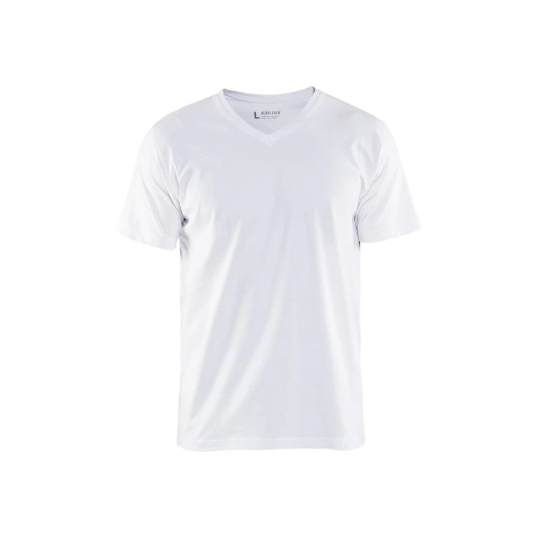 Kurzarm-Arbeits-T-Shirt Blaklader, V-Ausschnitt, Stretch 336010291000L
