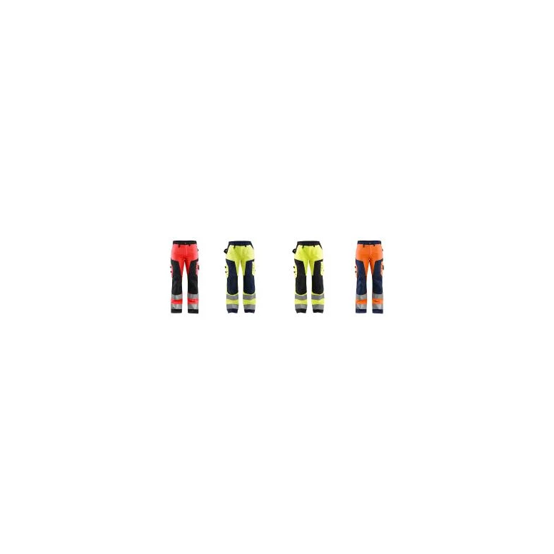 Blaklader Multitaschen High-Vis Arbeitshose für Damen 715518115599C50