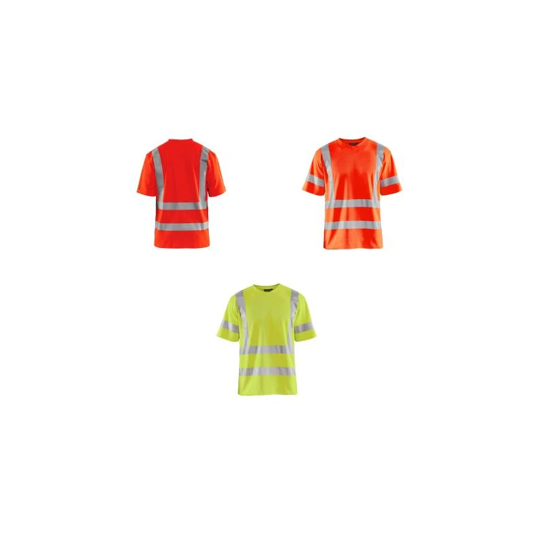 Arbeitsshirt Blaklader hohe Sichtbarkeit UV-Schutz Kurzarm 338010703300L