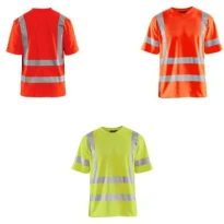 Arbeitsshirt Blaklader hohe Sichtbarkeit UV-Schutz Kurzarm 338010703300L