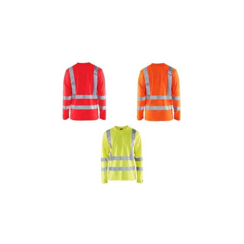 Arbeitsshirt Blaklader hohe Sichtbarkeit UV-Schutz Kurzarm 338010703300L