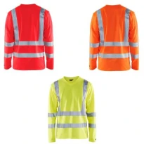 Arbeitsshirt Blaklader hohe Sichtbarkeit UV-Schutz Kurzarm 338010703300L