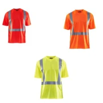 Arbeits-T-Shirt mit hoher Sichtbarkeit von Blaklader UV-Schutz kurze Ärmel 338210113300L