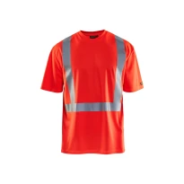 Arbeits-T-Shirt mit hoher Sichtbarkeit von Blaklader UV-Schutz kurze Ärmel 338210113300L