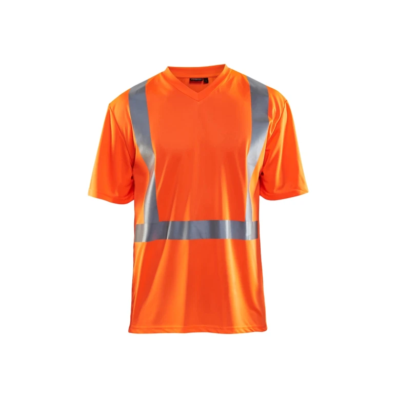 Arbeits-T-Shirt mit hoher Sichtbarkeit von Blaklader UV-Schutz kurze Ärmel 338210113300L