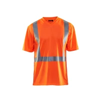 Arbeits-T-Shirt mit hoher Sichtbarkeit von Blaklader UV-Schutz kurze Ärmel 338210113300L
