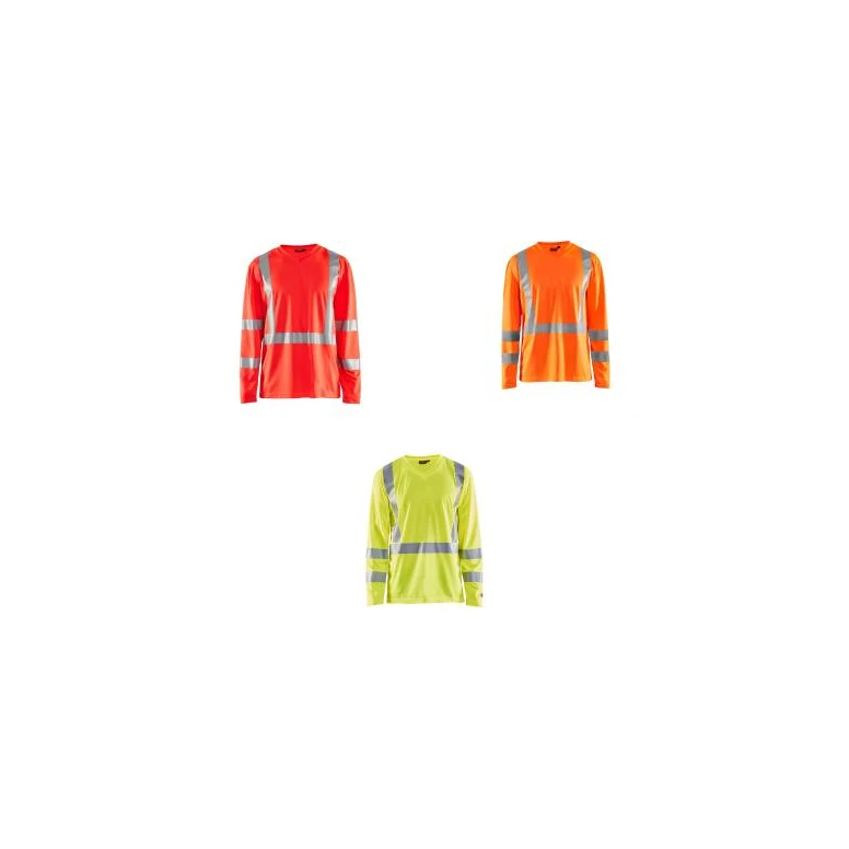 Arbeitsshirt Blaklader hohe Sichtbarkeit UV-Schutz Kurzarm 338310113300L