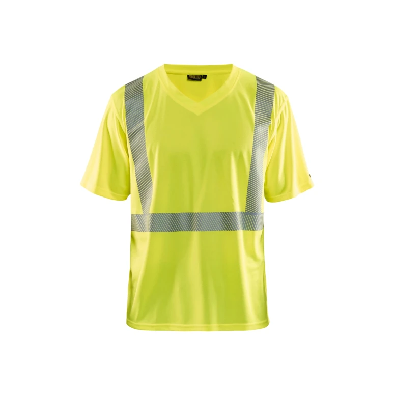 Arbeits-T-Shirt mit hoher Sichtbarkeit von Blaklader UV-Schutz kurze Ärmel 338610133300L